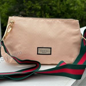 Gucci beauty bag to crossbody bag
